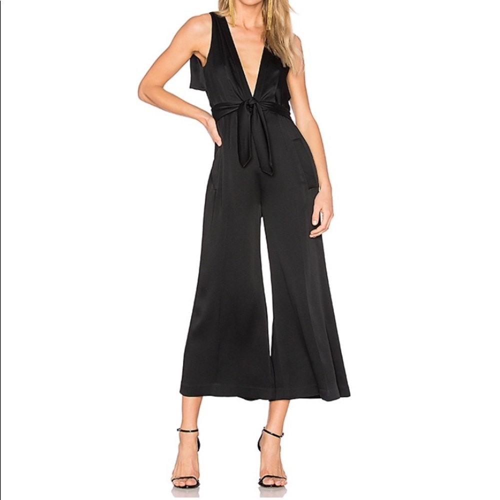 Marissa Webb Black Connie Jumpsuit